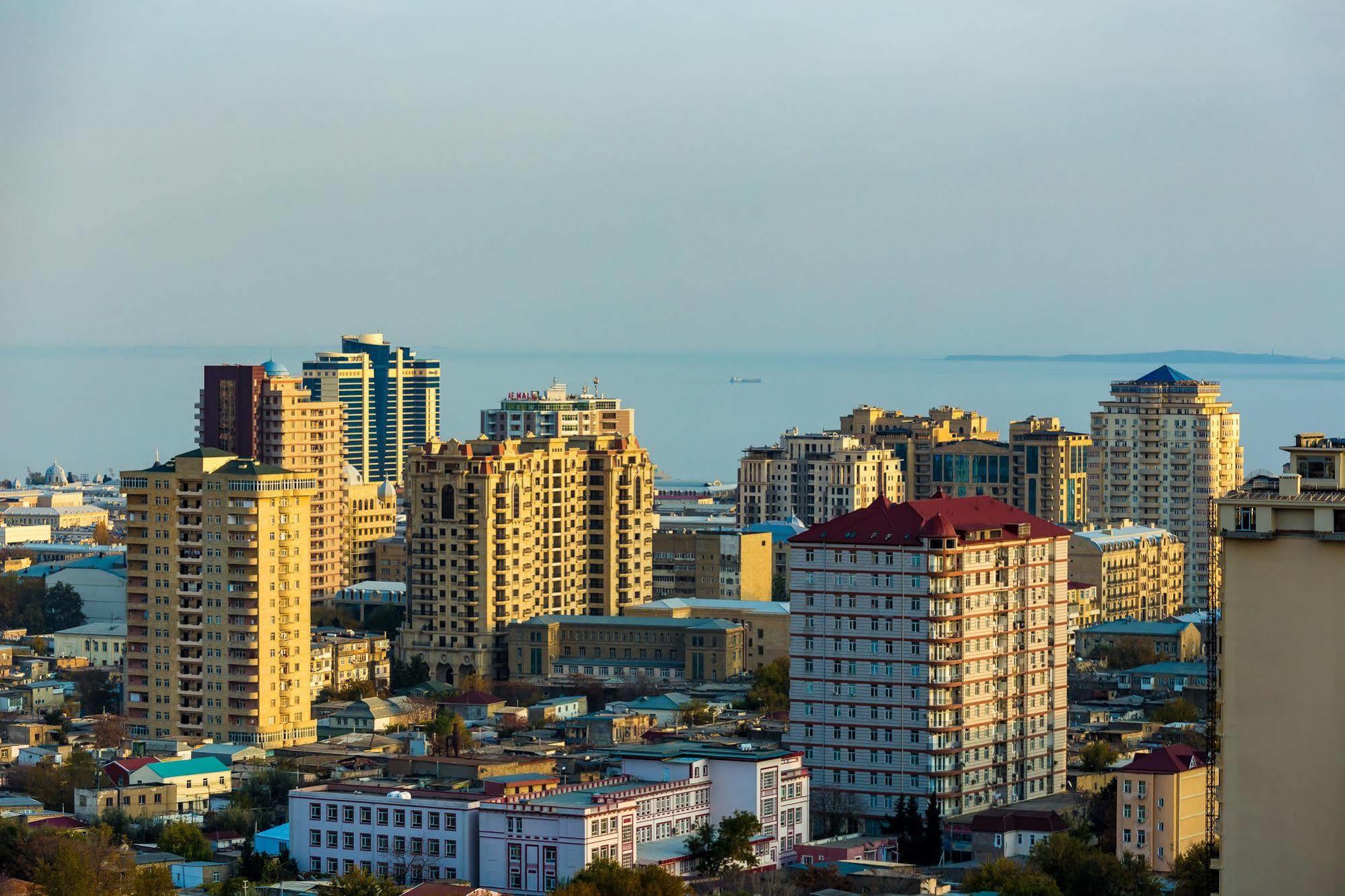 Caspian Palace Hotel Baku Bagian luar foto